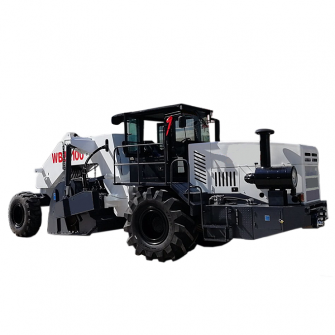 Centered stabilized soil mixer machine WBZ2100