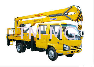 XCMG 16m Lifting aerial platform truck , heavy construction equipment