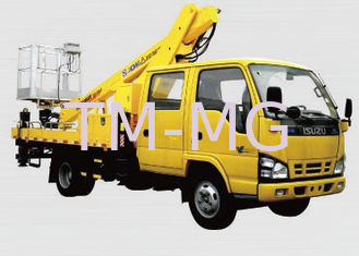 Durable Basket Truck Mounted Lift , 16m XCMG Articulating Boom Lift