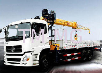 Durable compact Knuckle Boom Truck Crane , hydraulic truck crane SQZ500K 18ton
