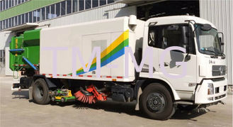 8tons Multifunction Road Sweeper Truck / Waste Collection Vehicles
