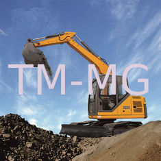 XE80 Excavator 60kw Earthmoving Machinery With Efficient Low Consumption