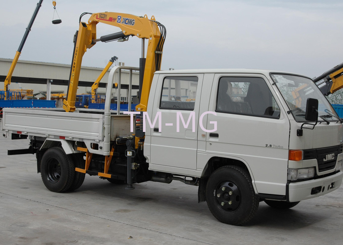 Durable 2T Hydraulic Driver Lorry Mounted Crane, Cargo Crane Truck