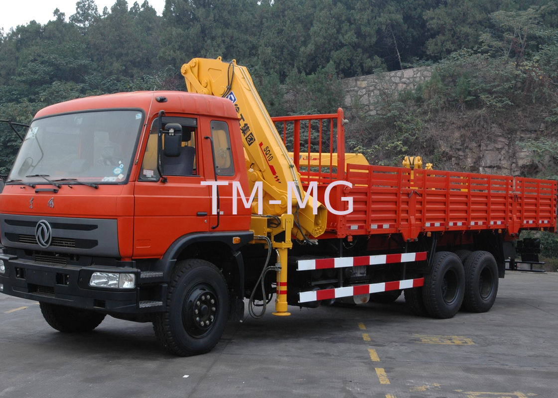 Durable XCMG 10 ton Knuckle Boom Truck Mounted Crane For Lifting Heavy