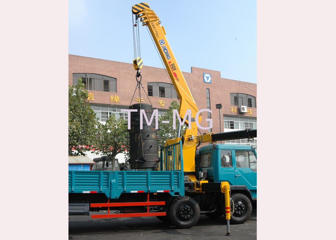 Move Fast 8 Ton Telescoping Boom Crane, Hydraulic Truck Crane good