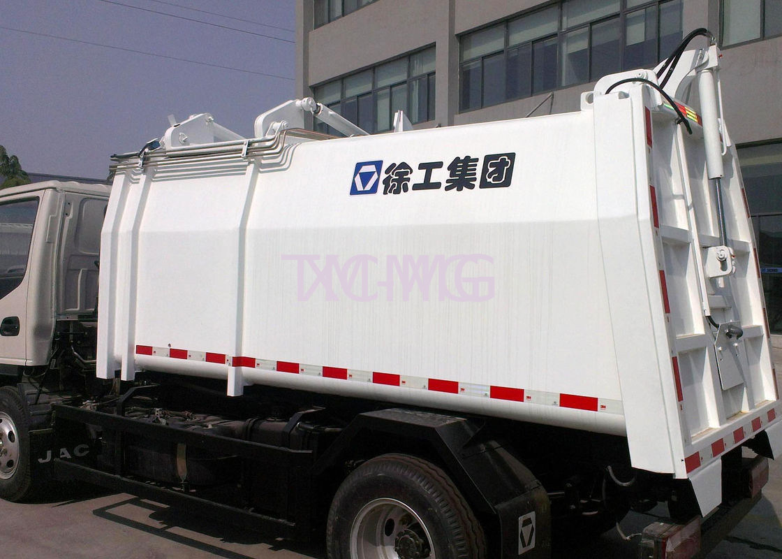 Self Dumping Side Loader Garbage Compactor Truck 3tons Special Purpose