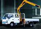 Durable Commercial Knuckle Boom Truck Mounted Crane , 3200kg 6.72 T.M Lifting