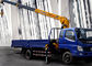 Truck Mounted Crane Telescopic Boom With Dongfeng Truck Chassis 4Ton for heavy goods