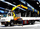 Truck mounted hydraulic crane 8TON  Mobile knuckle boom crane