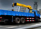 XCMG 12 Ton Loader Boom Truck Crane , 14.5m Lifting Height