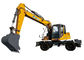 XE150W Excavator heavy Earthmoving Machinery , Road Construction Equipment
