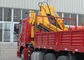 Durable XCMG Knuckle Boom Truck Mounted Crane , Cargo Crane Truck