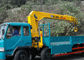 Durable 8 Ton Lifting Capacity Truck Loader Crane With Telescopic Boom