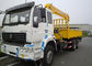 10 Ton Telescopic Boom Truck Mounted Crane,  With 13.5m Max Lifting height For Construction