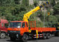 Durable 12 Ton Truck Loader Crane CE Certification For Transportion
