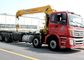 Durable Fast Response Boom Truck Loader Crane , Telescopic Boom Crane