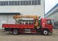New XCMG hydralic Telescopic Boom Truck Loader Crane , 8T Truck Mounted Crane