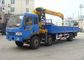 Safety Telescopic Boom Truck Mounted Crane For Telecommunications facilities