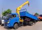 6.3T Durable Heavy Things Lifting Telescopic Boom Truck Mounted Crane