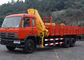 Durable 12 Ton Truck Loader Crane CE Certification For Transportion