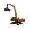 Wood Grab Machine WLYS25 Wheeled Material Handler Grab Crane