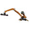 Electic Fuel Power Material Handling Wheeled Crane WLYS35 Grab Crane
