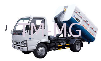 Sealed Rear Loading Garbage Truck , Special Purpose Vehicles