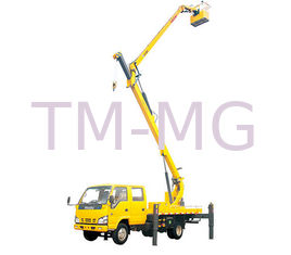 2T Lifting Capacity XCMG Bucket articulating boom truck 360 Slewing Angles