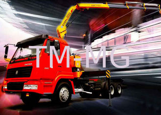 5 Ton Knuckle Boom Truck Crane , Light Truck Loader Crane