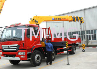 Durable Transportation 12 Ton Cargo Crane Truck, Telescopic Boom Truck Mounted Crane