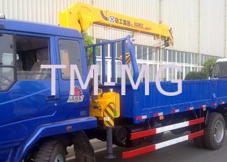 XCMG 4 Ton Hydraulic Boom Truck Crane , 25 L/min with High Performance