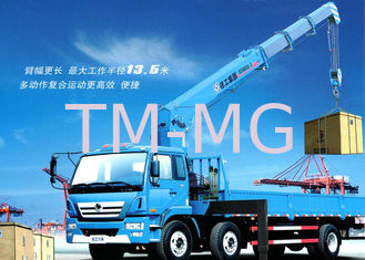 10T Hydraulic Boom Truck Crane For Lifting And Transporting