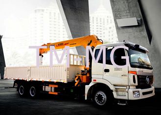 10T XCMG Mobile Telescopic Boom Truck Mounted Crane With Wire Rope