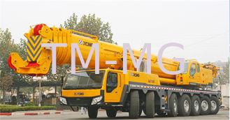 Durable 7-Axle Chassis Hydraulic Mobile Crane , 5-Axle Steering QAY300 All Terrain Crane