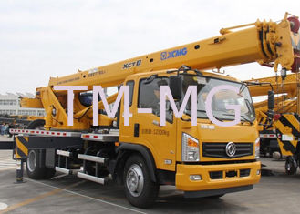 XCT8L4 yellow truck mounted mobile crane For Lifting Operation