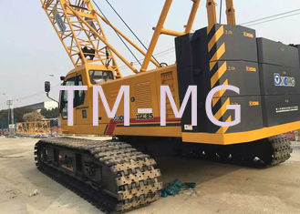 85 ton Jib 12t Hydraulic Crawler Crane , mobile hydraulic crane XGC85