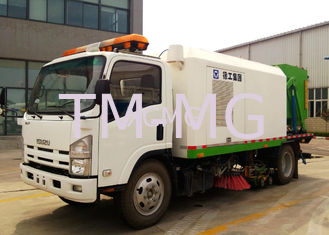 Tunnel And Bridge Washing Road Sweeper Truck 8tons With Washer