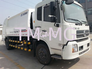 Garbage Compactor Truck Special Purpose Vehicles , Self Dumping Rear Loader Garbage Trucks