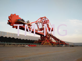 Single / Double Cantilever Bucket Material Handling Machine Bucket Wheel Reclaimer