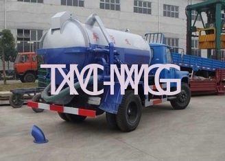 Self-Discharge Special Purpose Vehicles , Septic Pump Truck For Irrigation / Drainage / Suction