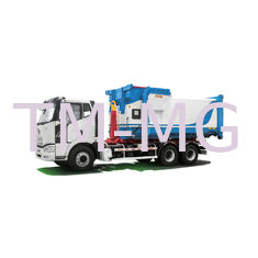 Small Unloading Type Special Purpose Vehicles Automatic And Manual Garbage Truck