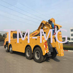 Durable Custom Wrecker Tow Truck , 200KN Boom / Sling Separated Breakdown Recovery Truck