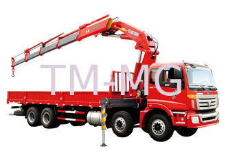 Fast  Knuckle Boom Truck Mounted Crane For Heavy Things Lifting,16Ton