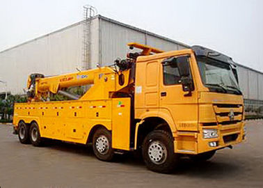 Durable 200KN Emergency Rescue Wrecker Tow Truck , 15 Ton Breakdown Recovery Truck