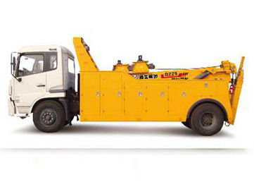 Durable 155KW 80KN Wrecker Tow Truck , 6tons - 60tons Breakdown Recovery Truck