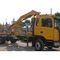 Telescopic Boom Truck Mounted Crane 6.3 Ton For Safety Transportion