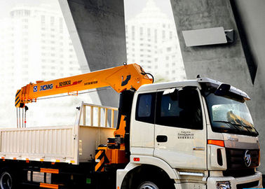 3955 kg Truck Mounted Telescopic Boom Truck Crane  For City Construction