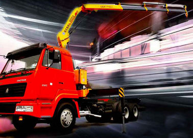 Effective Transportation Folding Boom Crane, 5 Ton Lorry-Mounted Crane