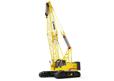 85 ton Jib 12t Hydraulic Crawler Crane , mobile hydraulic crane XGC85