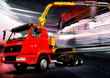 5 Ton Knuckle Boom Truck Crane , Light Truck Loader Crane